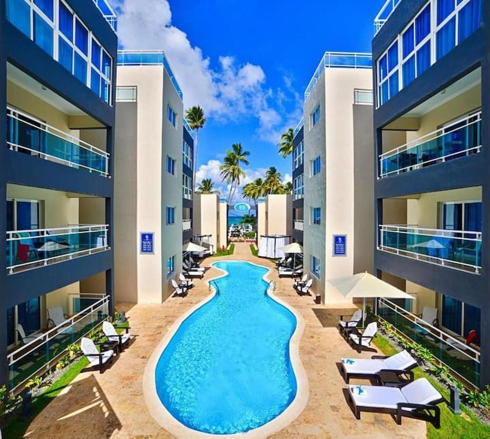 פונטה קאנה Chic Beachfront Apartment - Private Beach Access מראה חיצוני תמונה